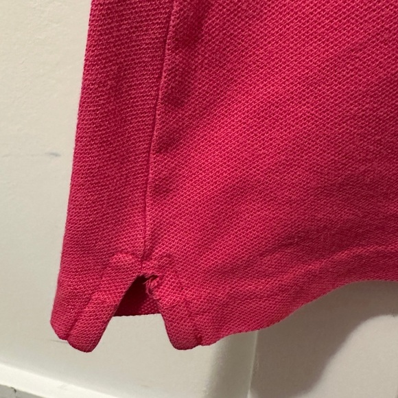 Lacoste Hot Pink Classic Polo Size 38 Women’s Vintage Y2K - Picture 3 of 9